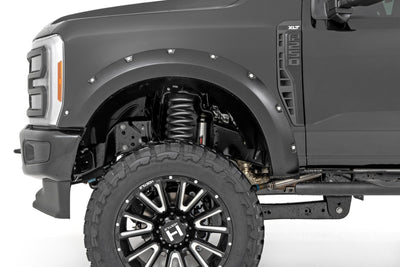 Rough Country Pocket Fender Flares | LJ Darkened Bronze | Ford F-250/F-350 Super Duty (23-25)