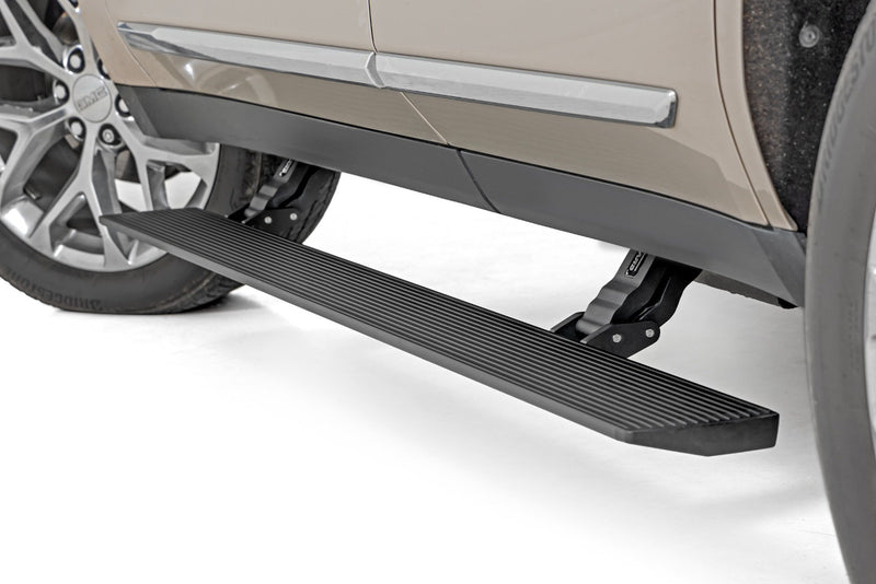 Rough Country Power Running Boards | Dual Electric Motor | GMC Yukon XL 1500 2WD/4WD (21-25)