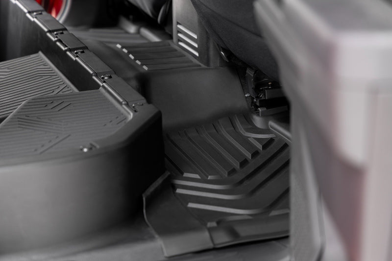 Flex Fit Floor Mats | Front & Rear | Crew | Toyota Tacoma 2WD/4WD (2024-2026)