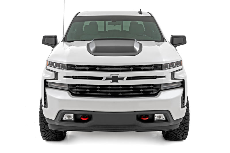 Hood Scoop | G1C Overcast | Chevy Silverado 1500 2WD/4WD (2019-2026 & Classic)
