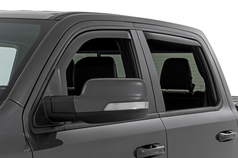 Side Window Deflectors | In Channel Rain Guard | Ram 1500 (19-26)/1500 TRX (21-24)