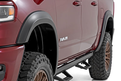 Rough Country Fender Flares | Sport | PR4 Flame Red | Ram 1500 2WD/4WD (2025)