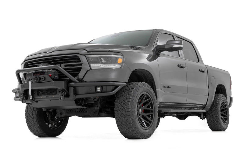 Rough Country Front Bumper | Tubular | Winch Mount | Ram 1500 2WD/4WD (2019-2024)