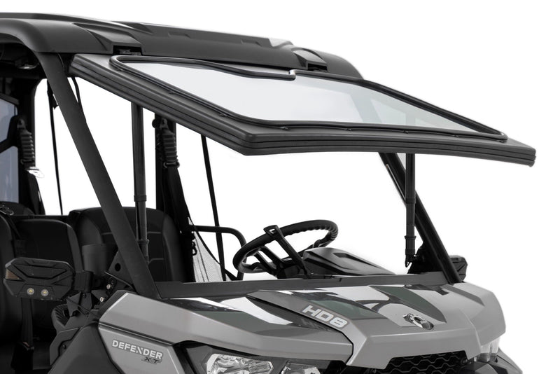 Rough Country Electric Tilt Windshield | Glass | Can-Am Defender HD 8/HD 9/HD 10