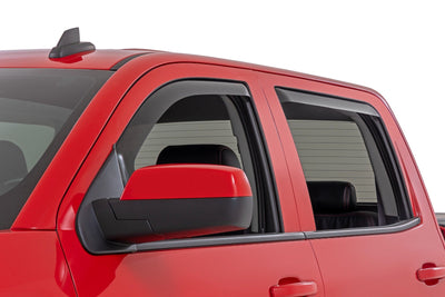 Side Window Deflectors | In Channel Rain Guard | Chevy/GMC 1500/2500HD/3500HD 2WD/4WD