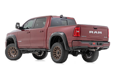 Rough Country Pocket Fender Flares | Gloss Black | Ram 1500 2WD/4WD (2025)