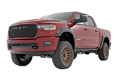 Rough Country Pocket Fender Flares | Gloss Black | Ram 1500 2WD/4WD (2025)