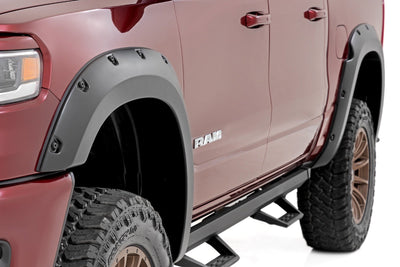 Rough Country Pocket Fender Flares | Gloss Black | Ram 1500 2WD/4WD (2025)