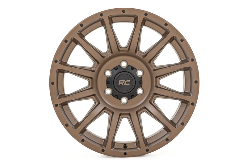 Rough Country 90 Series Wheel | One-Piece | Bronze | 18x9 | 5x5.5 | -12mm
