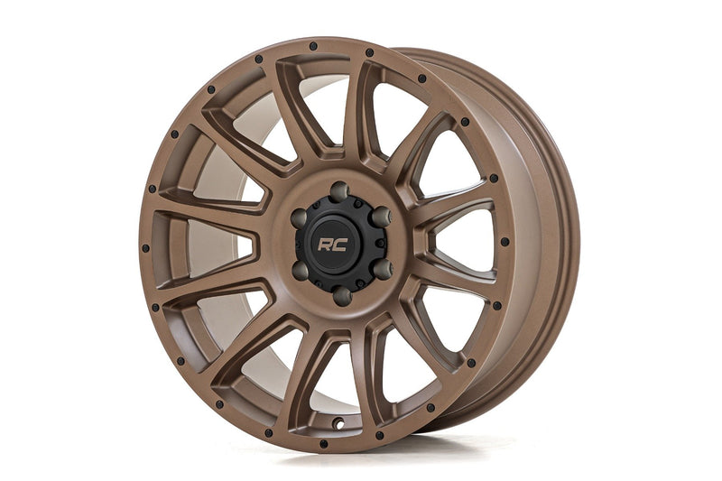 Rough Country Rough Country 90 Series Wheel | One-Piece | Bronze | 18x9 | 8x170 | -12mm