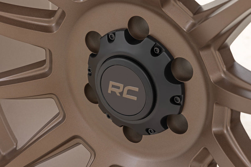 Rough Country 90 Series Wheel | One-Piece | Bronze | 18x9 | 6x5.5 | -12mm