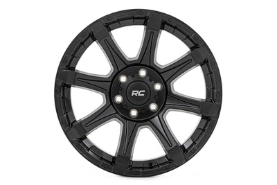 Rough Country Rough Country 81 Series Wheel | One-Piece | Semi Gloss Black | 20x9 | 6x135 | -12mm