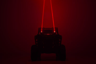 Rough Country Laser Whip Light Kit | RGBW | 1200 Lumens | Pair