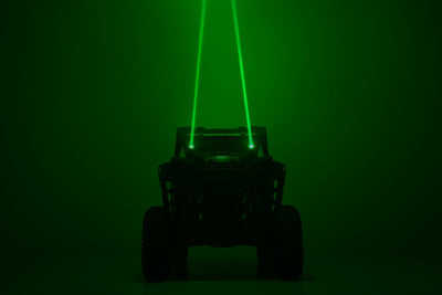 Rough Country Laser Whip Light Kit | RGBW | 1200 Lumens | Pair