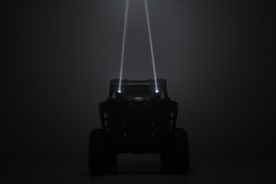 Rough Country Laser Whip Light Kit | RGBW | 1200 Lumens | Pair