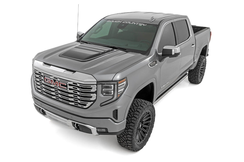 Hood Scoop | G1K Stone Blue | GMC Sierra 1500 2WD/4WD (2019-2026)