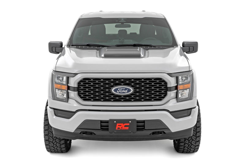 Hood Scoop | D1 Stone Gray | Ford F-150 2WD/4WD (2021-2025)