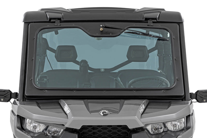 Rough Country Universal UTV Powered Wiper w/Washer Tank | 16" Blade