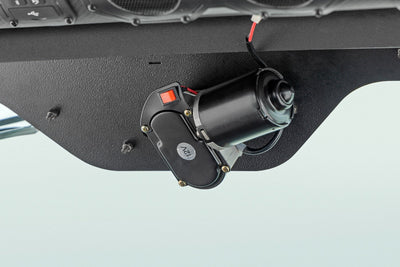 Rough Country Universal UTV Powered Wiper w/Washer Tank | 16" Blade