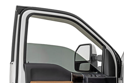 Side Window Deflectors | Tape On Rain Guard | Ford F-150 (17-25)/F-250 (15-26)