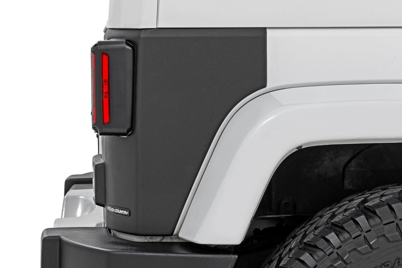 Trail Cladding | Rear Corners | Jeep Wrangler JK/Wrangler Unlimited  (07-18)