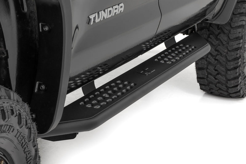 Rough Country OV2 Running Boards | Side Step Bars | Crew Cab | Toyota Tundra 2WD/4WD (07-21)