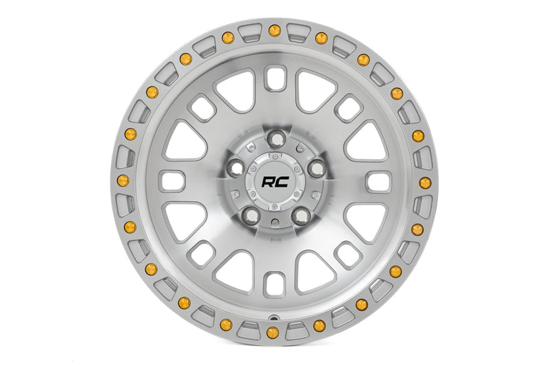 Rough Country 82 Series Wheel | One-Piece | Full Machined  | 17x9 | 5x4.5 | -12mm