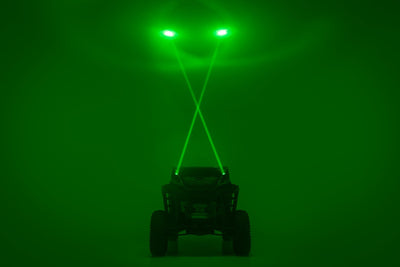 Rough Country Laser Whip Light Kit | RGBW | 2400 Lumens | Pair