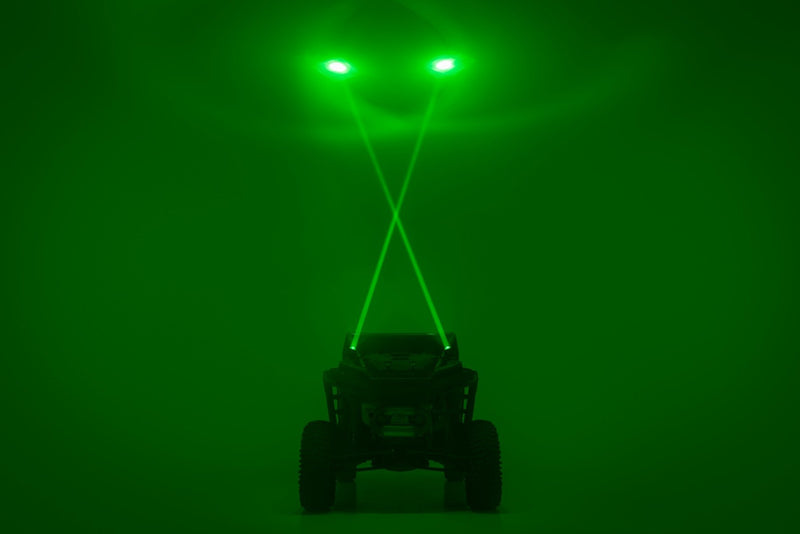 Rough Country Laser Whip Light Kit | RGBW | 2400 Lumens | Pair