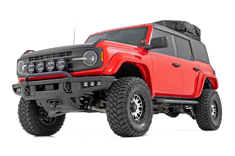 Rough Country Fender Flares | PQ Race Red | Ford Bronco 4WD (2021-2025)