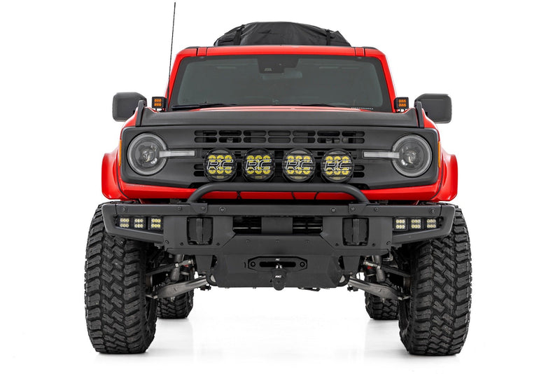 Rough Country Fender Flares | PQ Race Red | Ford Bronco 4WD (2021-2025)