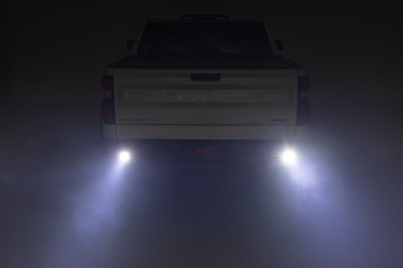 Rough Country Rear Bumper | Tubular | Chevy Silverado 1500 2WD/4WD (2019-2025)