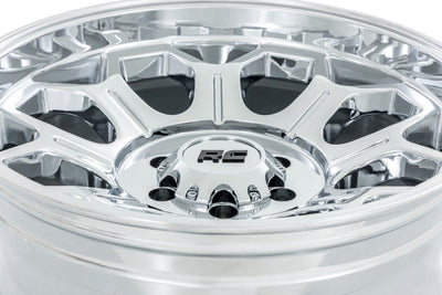 Rough Country Rough Country 77 Series Wheel | One-Piece |Chrome | 22x12 | 6x5.5 | -44mm