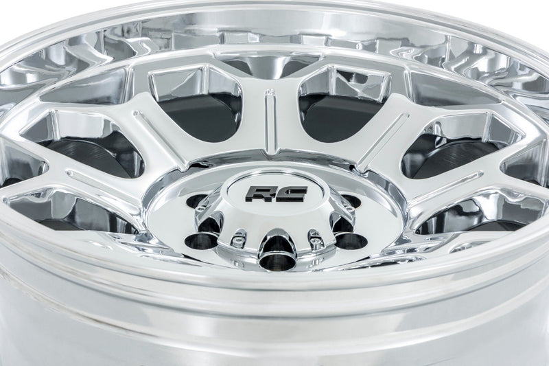 Rough Country Rough Country 77 Series Wheel | One-Piece |Chrome | 22x12 | 6x5.5 | -44mm