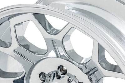 Rough Country Rough Country 77 Series Wheel | One-Piece |Chrome | 22x12 | 6x5.5 | -44mm