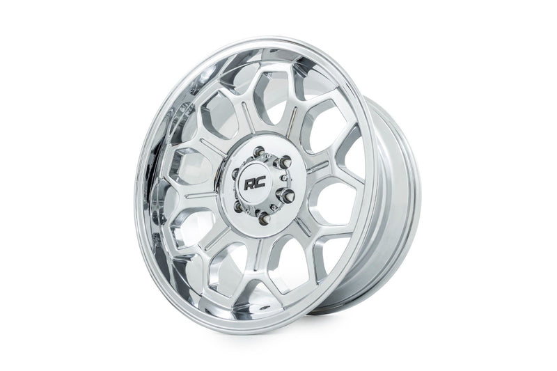 Rough Country Rough Country 77 Series Wheel | One-Piece |Chrome | 22x12 | 6x5.5 | -44mm