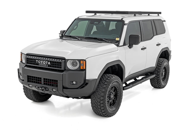 Oval Nerf Steps | Black | Toyota Land Cruiser 4WD (2024-2025)