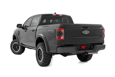 Rough Country Fender Flares | Sport | JS Iconic Siver | Ford Ranger 2WD/4WD (2024-2025)