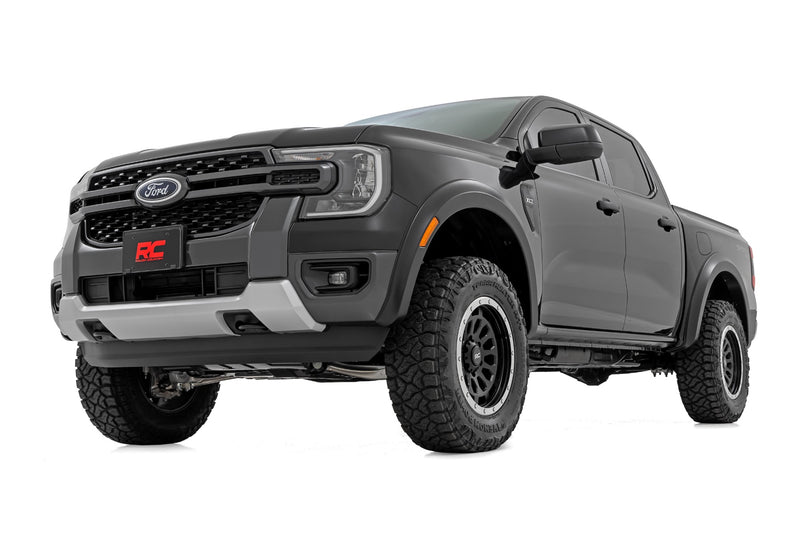 Rough Country Fender Flares | Sport | YZ Oxford White | Ford Ranger 2WD/4WD (2024-2025)