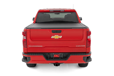 Hard Roll Up Bed Cover | 6'7" Bed | Chevy/GMC Sierra 1500 (19-26)/Silverado 1500 (19-26)