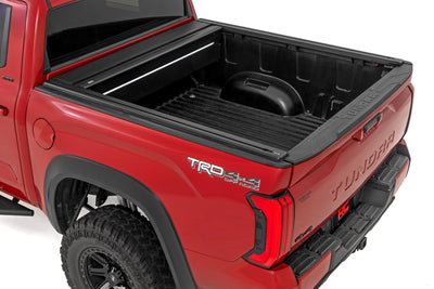 Rough Country Powered Retractable Bed Cover | 5'7" Bed | Toyota Tundra 2WD/4WD (2022-2025)
