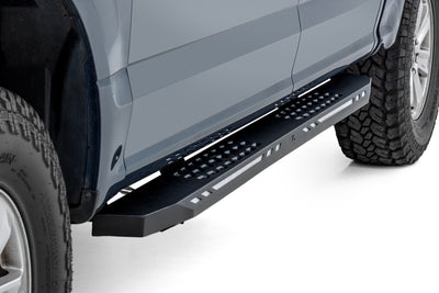 AC2 Running Boards | Amber/White | Crew Cab | Ford F-150/Lightning/F-250/F-350/Raptor (15-26)