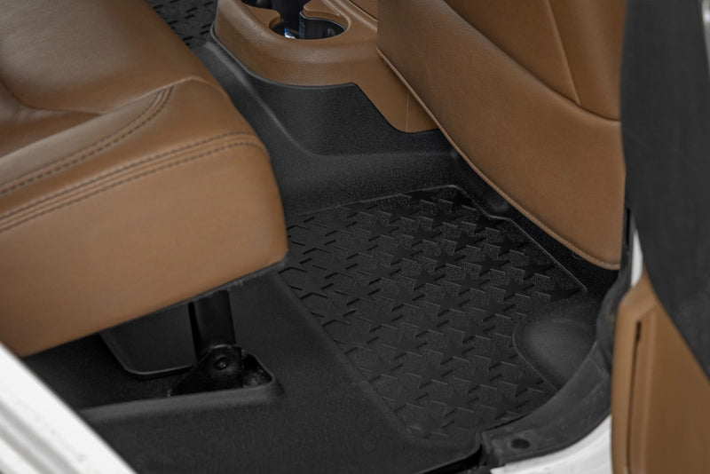 Floor Mats | FR & RR | 4 Door | Jeep Wrangler Unlimited 4WD (2014-2018)