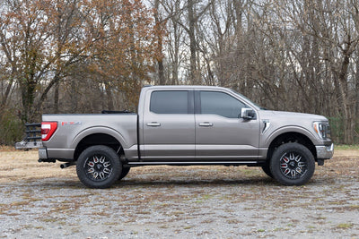 Rough Country Caliper Covers | Rear | Red | Ford F-150 2WD/4WD (2021-2025)