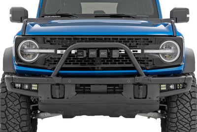 Safari Bar | 3" OSRAM (Quad) | Wide | OE Modular Steel | Ford Bronco (21-25)