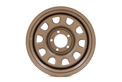Rough Country Steel Wheel | Bronze | 15x10 | 5x4.5 | 3.30 Bore | -39