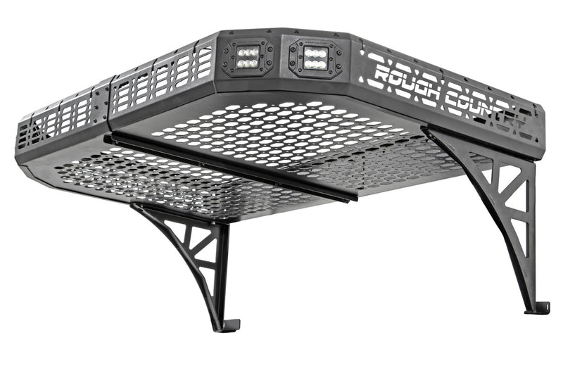 Cargo Rack | Dual 2" Black LED Pairs | Flush Mount | CFMOTO UFORCE 1000