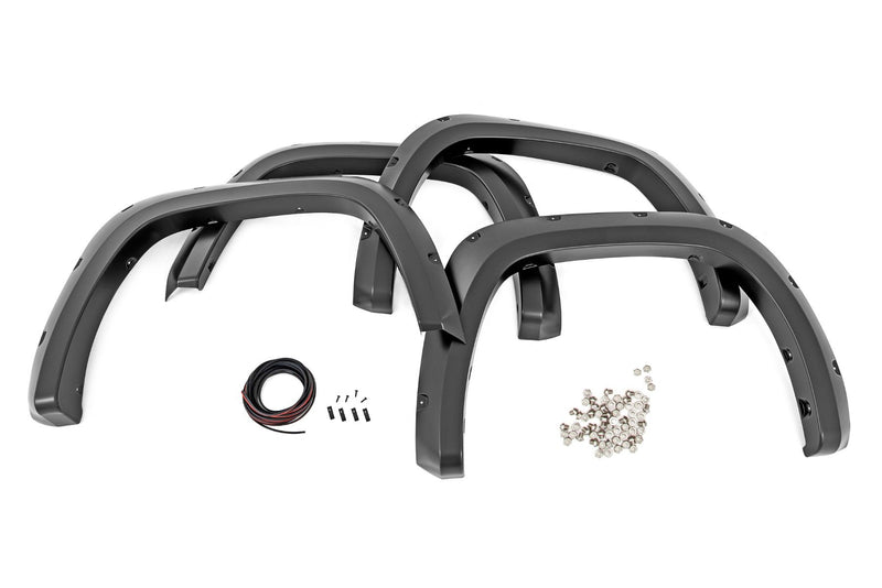 Rough Country Pocket Fender Flares | 6X3 Lunar Rock | Toyota Tundra 2WD/4WD (2022-2025)
