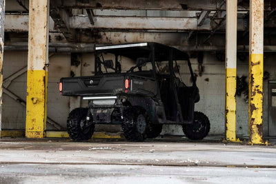 LED Light Kit | Cab Mount | 50" Black Dual Row | Can-Am Defender MAX HD10