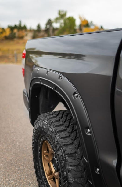 Rough Country Fender Flares | Defender | 089 Wind Chill Pearl | Toyota Tundra (14-21)